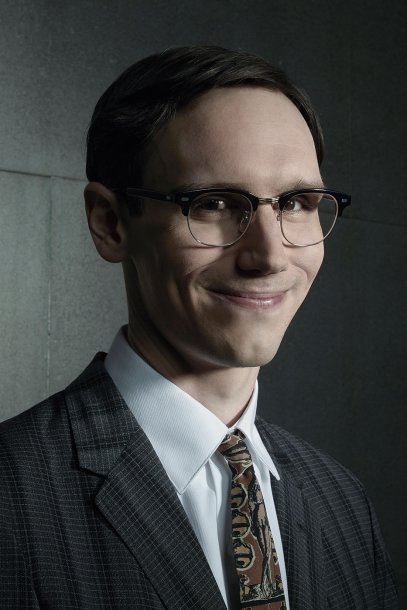 GOTHAM: Cory Michael Smith as Edward Nygma. GOTHAM premieres Monday, Sept. 22 (8:00-9:00 PM ET/PT) on FOX. ©2014 Fox Broadcasting Co. Cr: Michael Lavine/FOX