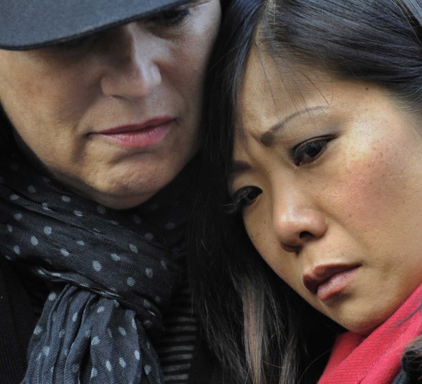 Eve Ensler, American playwright, perform