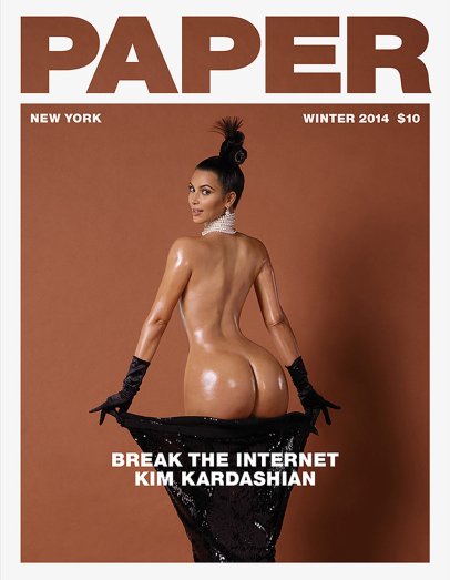 Kim Kardashian Paper Magazine