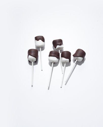 marshmallow lollipops