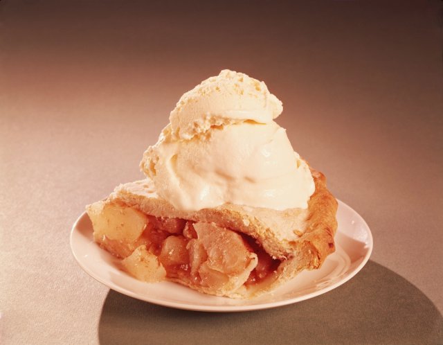 Apple pie a la mode