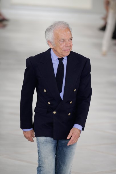 Ralph Lauren at Ralph Lauren Spring 2016 during New York Fashion Week in New York City on Sept. 17, 2015.