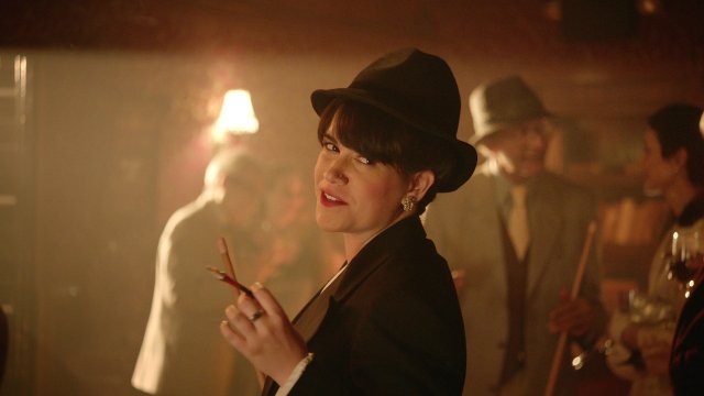 Abbi Jacobson as Abbi Abrams in Broad City.