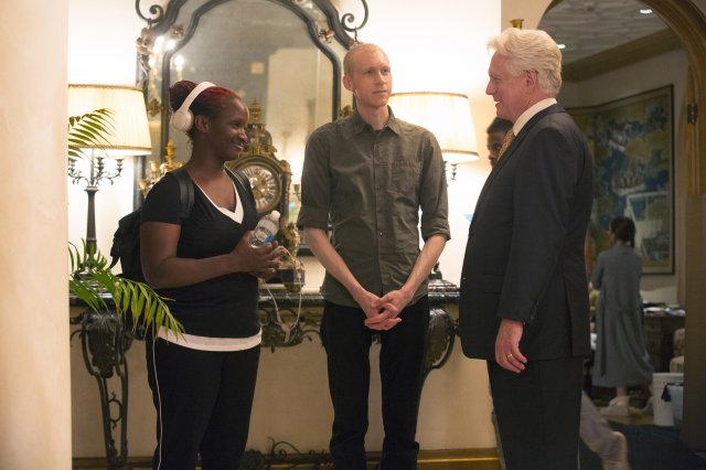 From left: Effie T. Brown, Jason Mann, Bruce Davison in Project Greenlight.