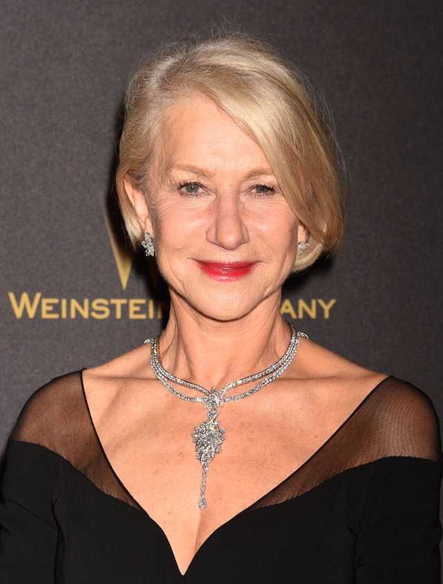 Helen Mirren is seen on Jan. 10, 2016 in Beverly Hills, Calif.