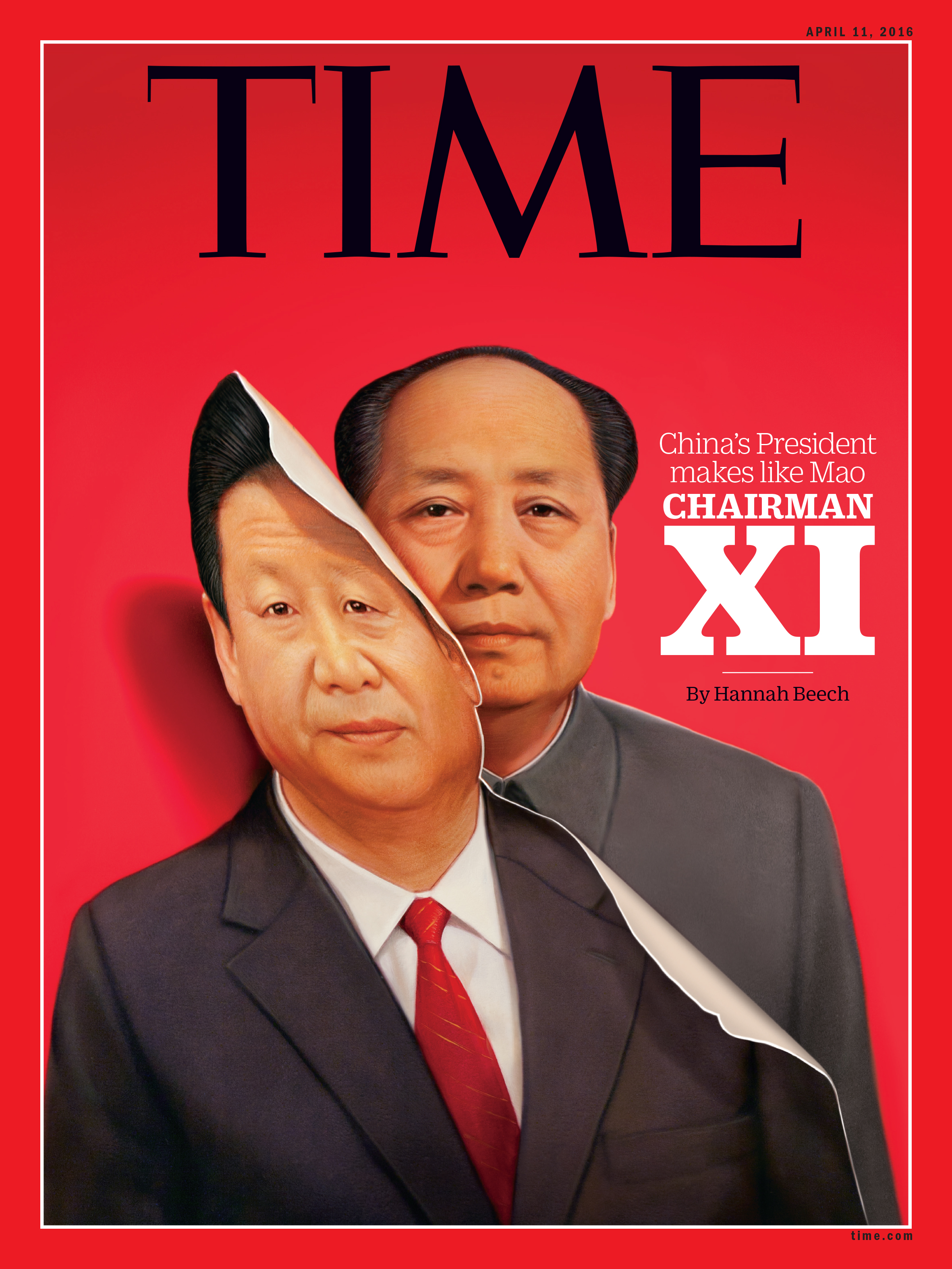 Xi Jinping as Mao Cover