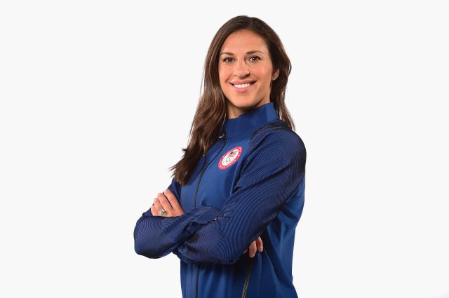 Carli Lloyd poses for a portrait at the USOC Rio Olympics Shoot at Quixote Studios on November 17, 2015 in Los Angeles, California.