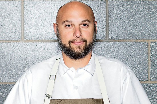 Surly Beer Hall and Brewer’s Table executive chef Jorge Guzman in the brewhouse.