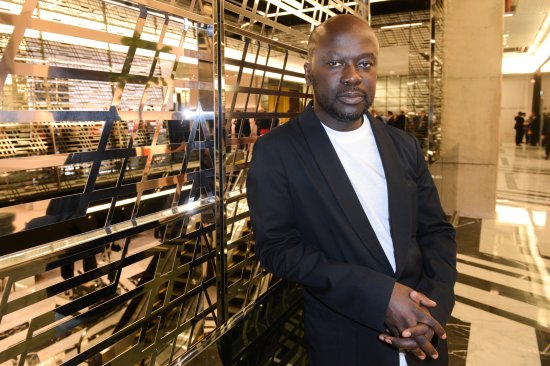 David Adjaye in Dbayeh, near Beirut, Lebanon, on Oct. 25, 2015.