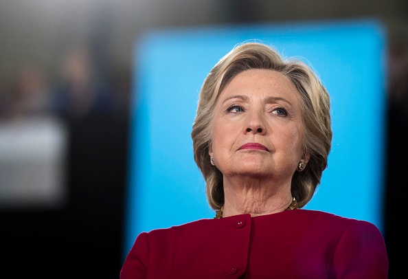 For a day of Pennsylvania campaigning, Democratic Nominee for President of the United States former Secretary of State Hillary Clinton, along with her daughter Chelsea Clinton, participate in a roundtable about families at Haverford Community Recreation and Environmental Center in Haverford, Pennsylvania on Tuesday October 4, 2016.