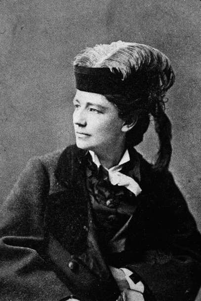 Victoria Claflin Woodhull, the first woman to run for US president from a nationally recognized ticket as the candidate of the Equal Rights Party in 1872.