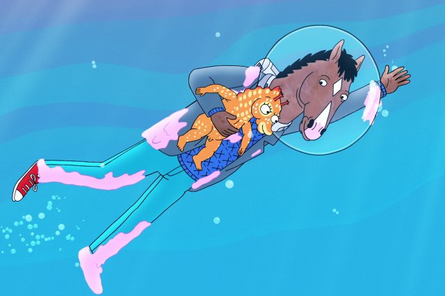 BoJack Horseman Season 3 premiering on Netflix on July 22, 2016. The series stars Will Arnett, Aaron Paul and Amy Sedaris. (Photo Netflix)