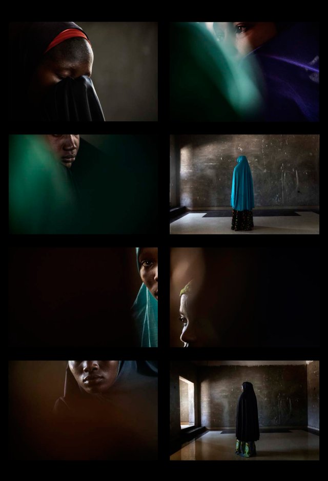 Survivors of atrocities at the hands of Boko Haram receive counseling to alleviate symptoms of trauma.