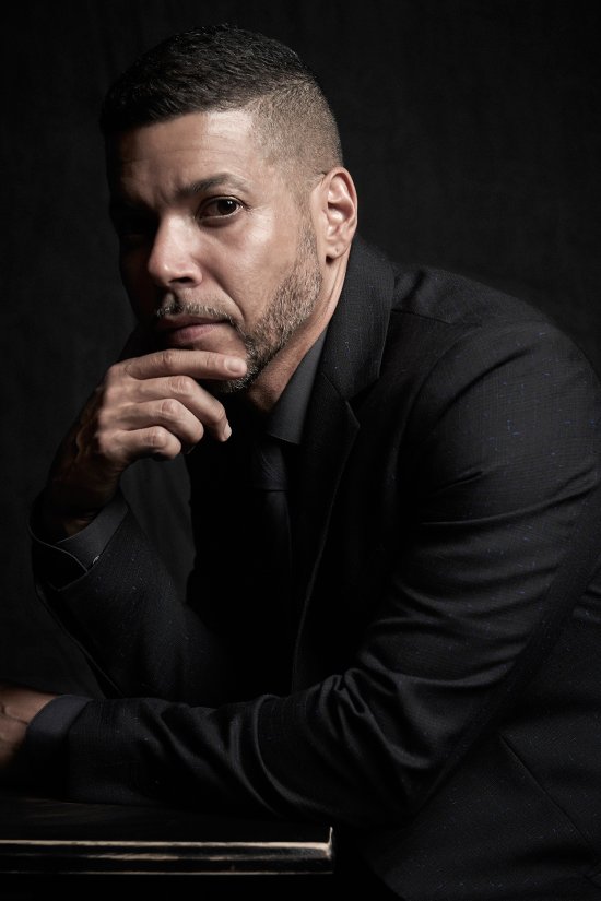 Wilson Cruz poses for a portrait at Logo's "Trailblazer Honors" on June 23, 2016, in the Cathedral of St. John the Divine in New York City.