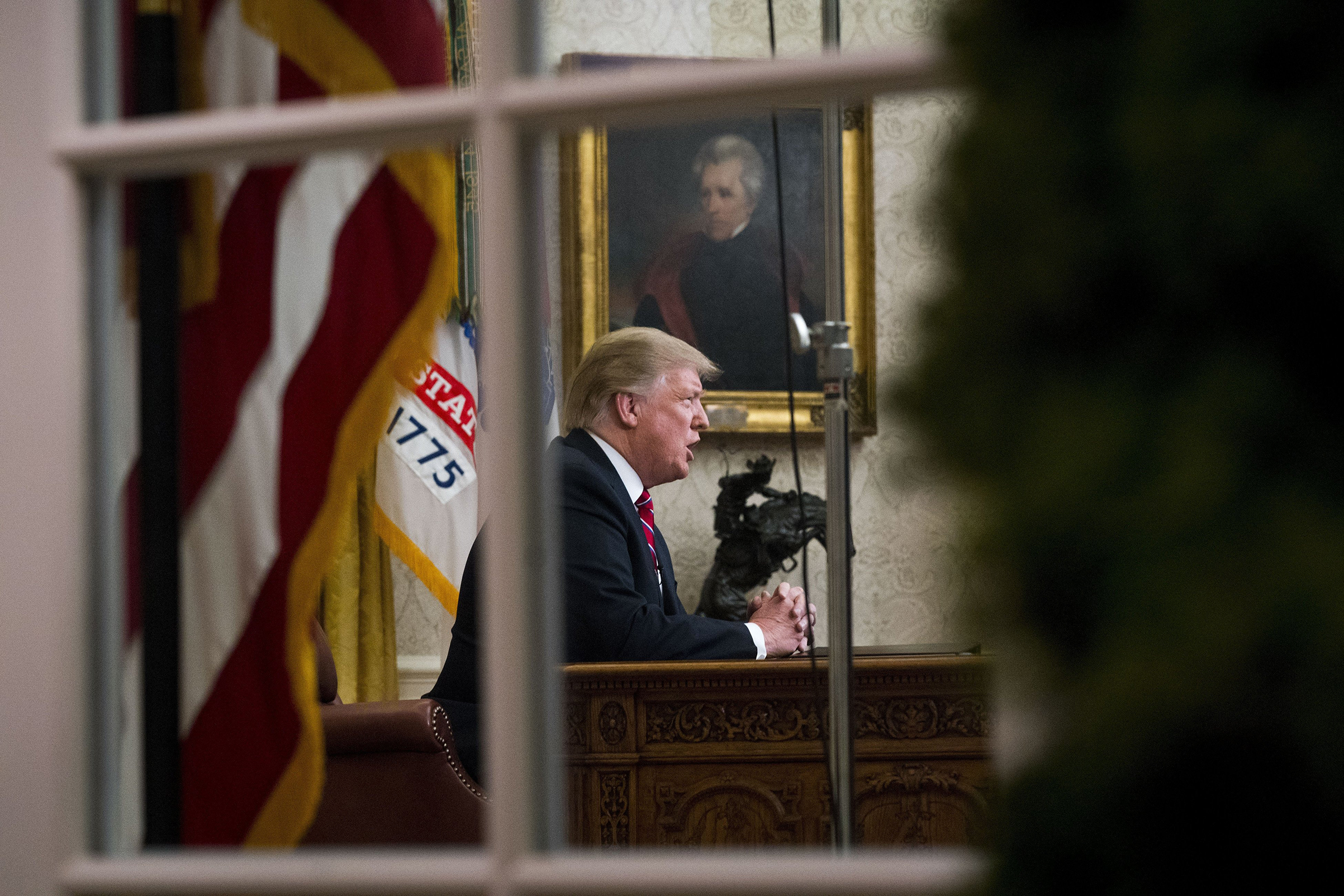 As the impasse drags on, the White House has tried to cast a shutdown Trump created as the Democrats' fault