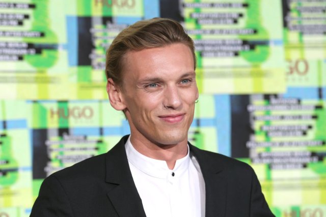 Jamie Campbell Bower attends the HUGO show at Motorwerk