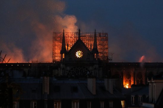 FRANCE-FIRE-NOTRE DAME