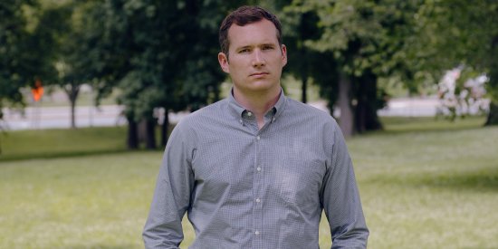 Colin Goddard, a survivor of the 2007 Virginia Tech shooting, is pictured near his home in Bethesda, Md. on May 29, 2019.