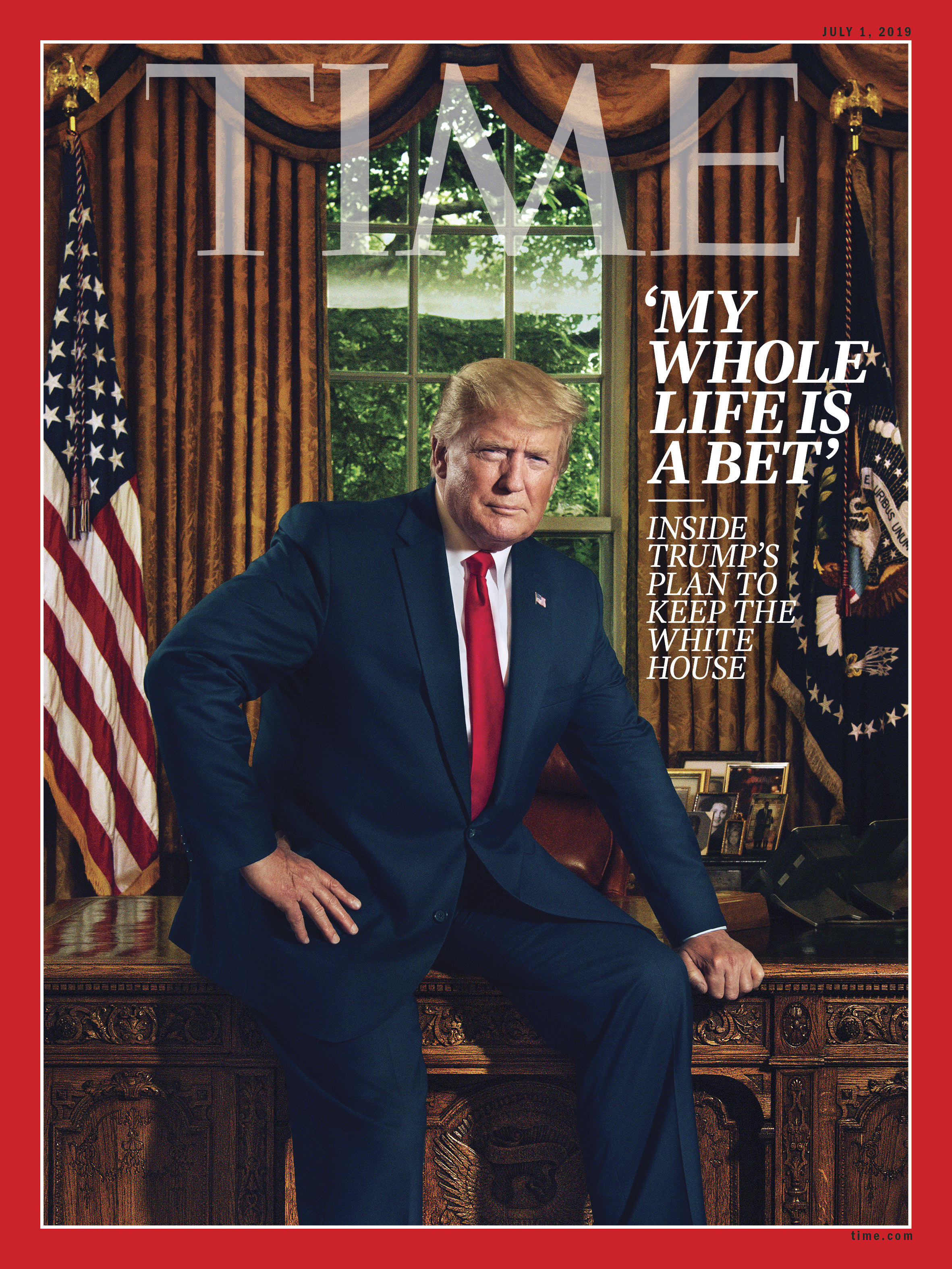 President Donald Trump Time Magazine Cover