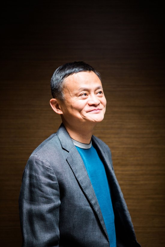 Jack Ma, founder and executive chairman of Alibaba Group, at the company's headquarters in Hangzhou, China, in March 2017.