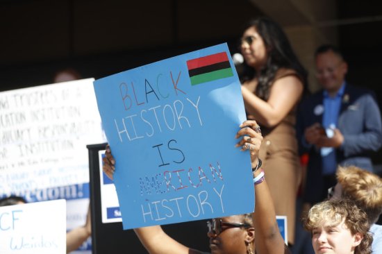 Demonstrators Protest As Governor DeSantis Appoints New College of Florida Board