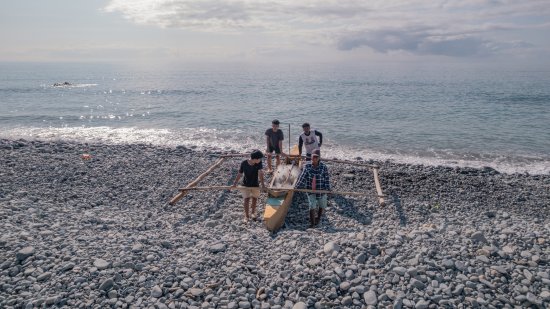 View of the Philippine Sea from Dipaculao municipality, Aurora Province, Central Luzon Region, the Philippines, March 10, 2025.